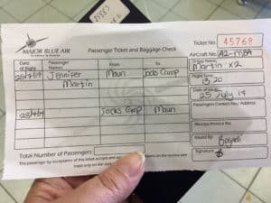 Been a while since I've seen a handwritten ticket