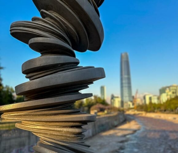 Sculpture in Santiago, Chile
