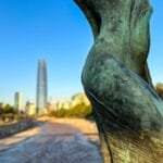 Sculpture in Santiago, Chile