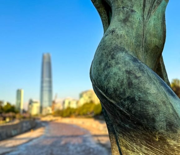 Sculpture in Santiago, Chile