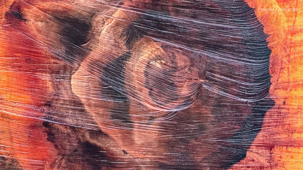 Close-up of weathered wood grain with natural patterns